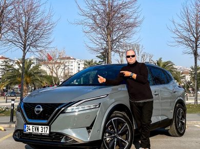 Nissan qashqai test sürüşü